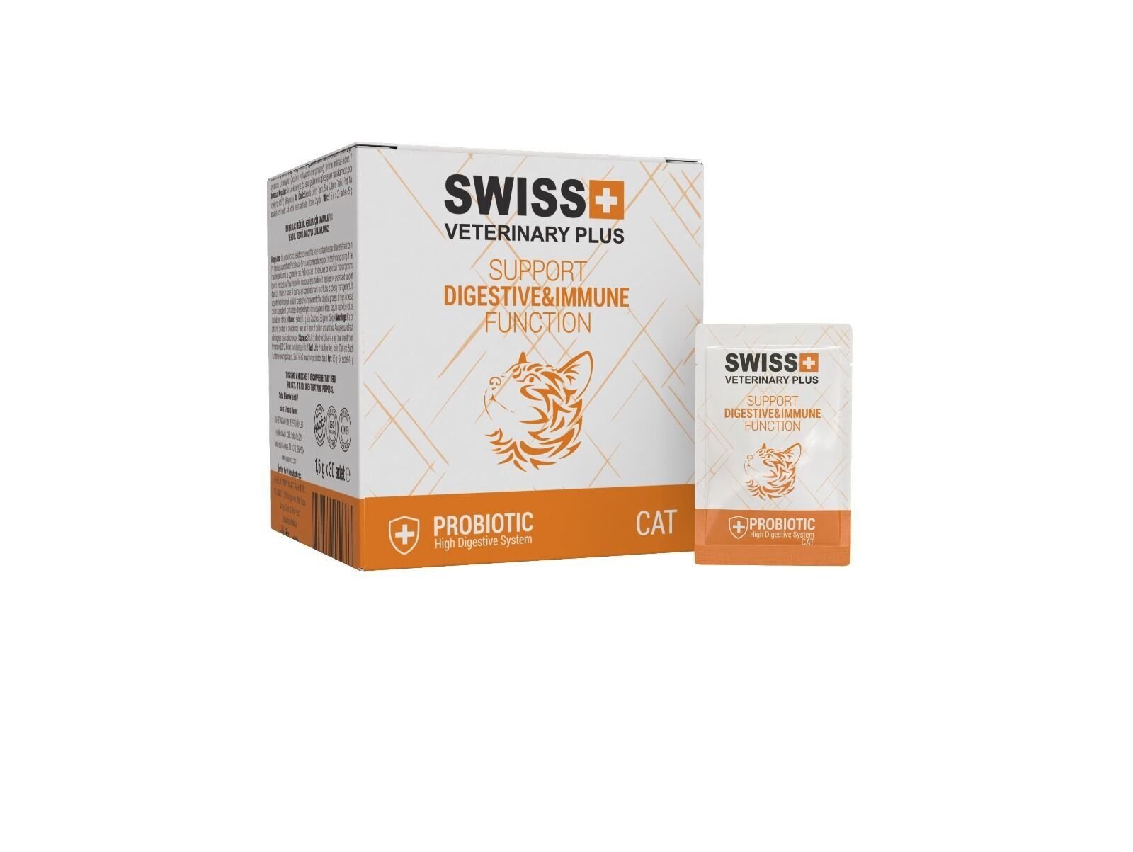 SWISS VETERINARY PLUS CAT PROBİOTİK 1,5 GR X 30 ADET