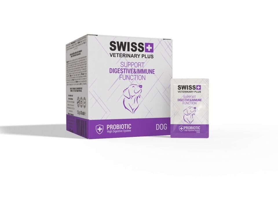 SWISS VETERINARY PLUS DOG PROBİOTİK 1,5 GR X 30 ADET