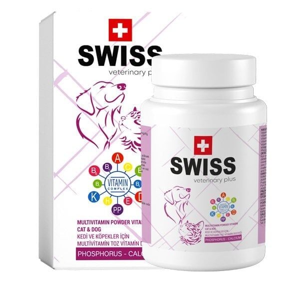 SWISS VETERINARY PLUS CAT-DOG MULTI-VIT POWDER