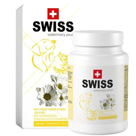 SWISS VETERINARY PLUS CAT-DOG ANTI STRESS EFFECT POWDER