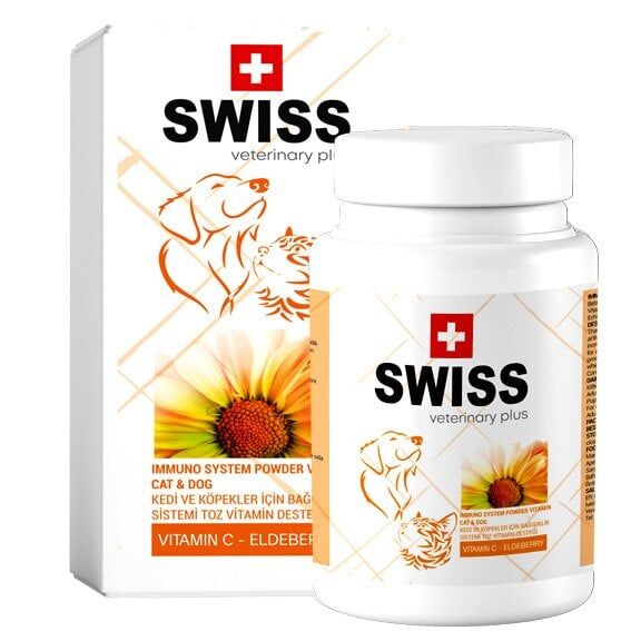 SWISS VETERINARY PLUS CAT-DOG IMMUNO SYSTEM POWDER
