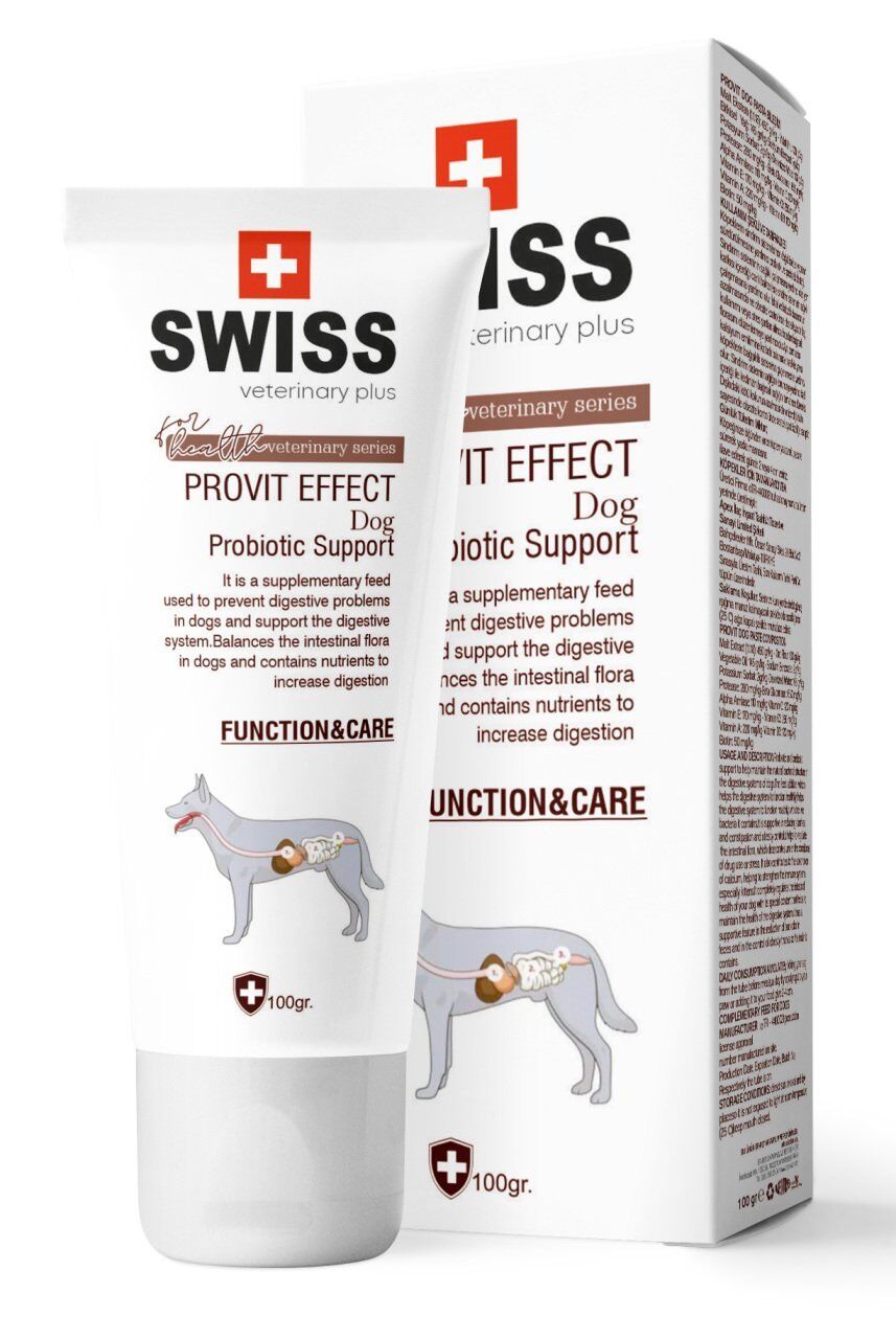 SWISS VETERINARY PLUS DOG PROVIT PASTE 100 GR  (PROBIYOTIK PASTA)