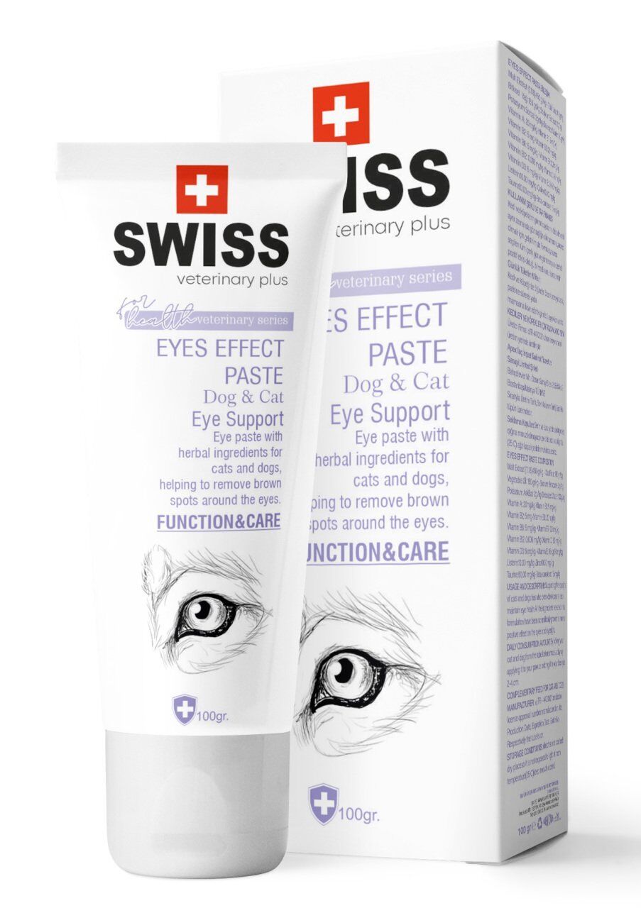 SWISS VETERINARY PLUS CAT-DOG  EYES EFFECT PASTE 100 GR