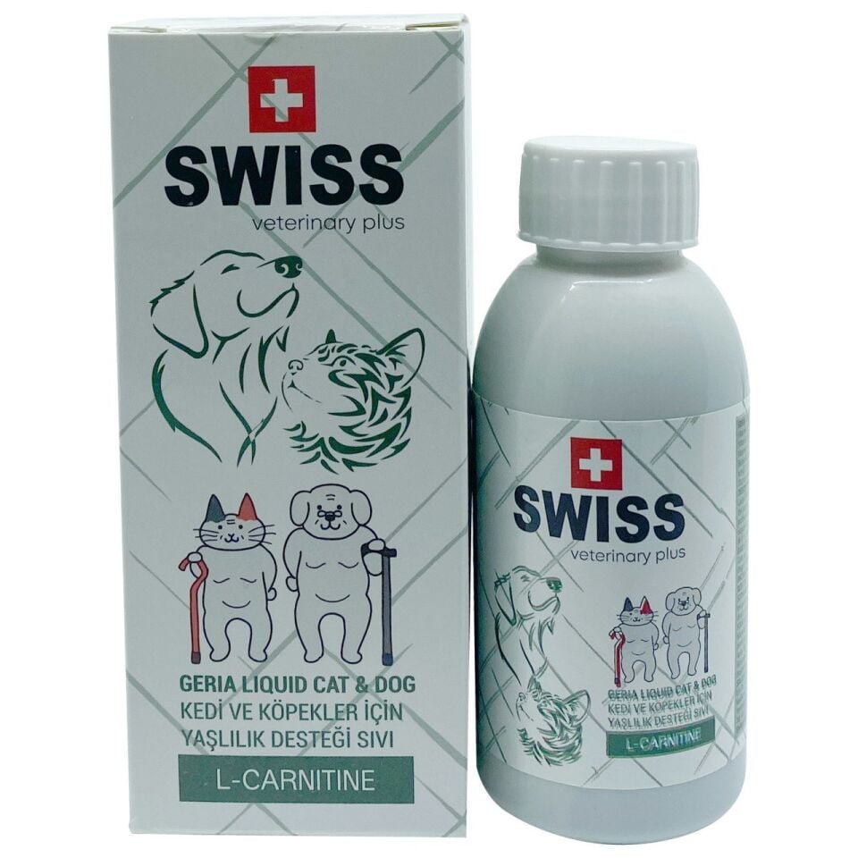 SWISS VETERINARY PLUS CAT-DOG GERIA LIQUID