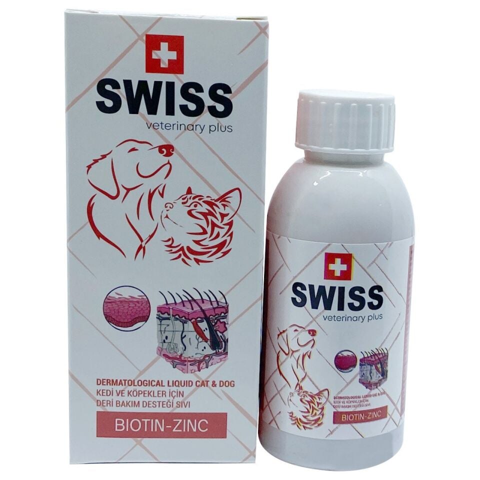 SWISS VETERINARY PLUS CAT-DOG DERMATOLOGICAL EFFECT LIQUID