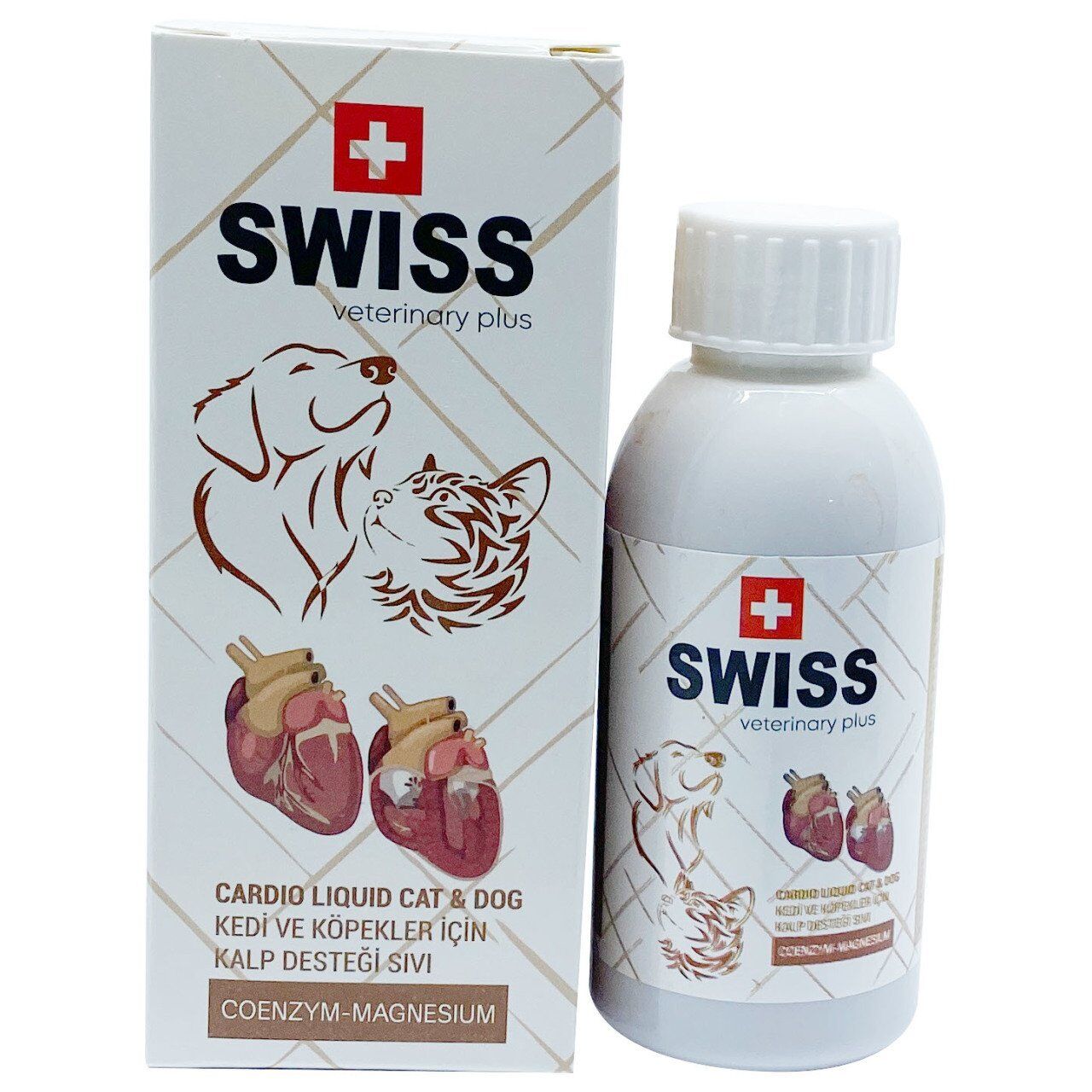 SWISS VETERINARY PLUS CAT-DOG CARDIO LIQUID