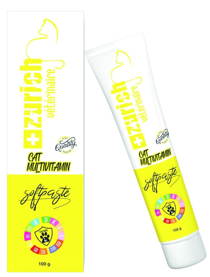 ZÜRİCH CAT MULTİVİTAMİN  SOFTE PASTE 100 G