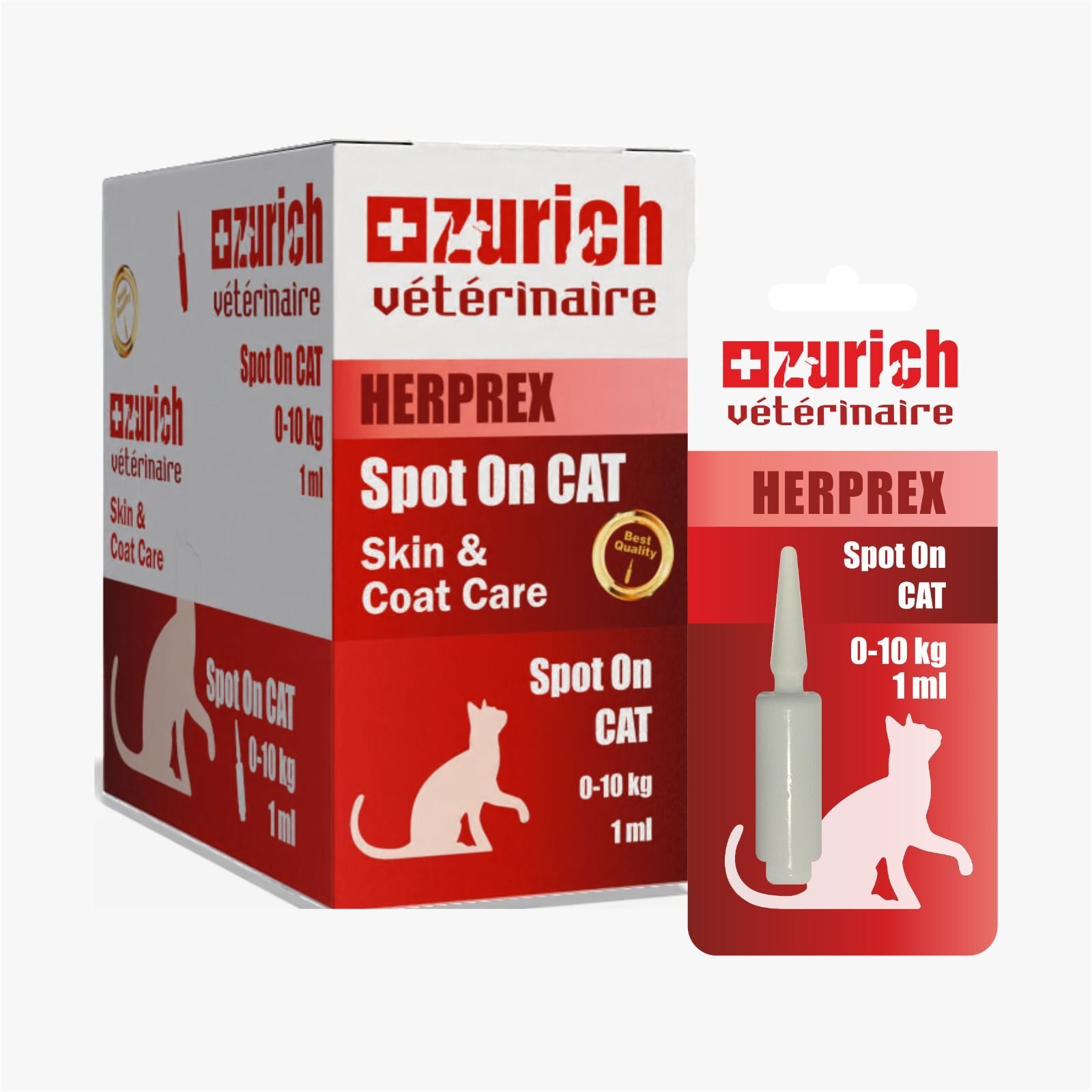Zurich Cat Herprex 1 ML X 10 Lu