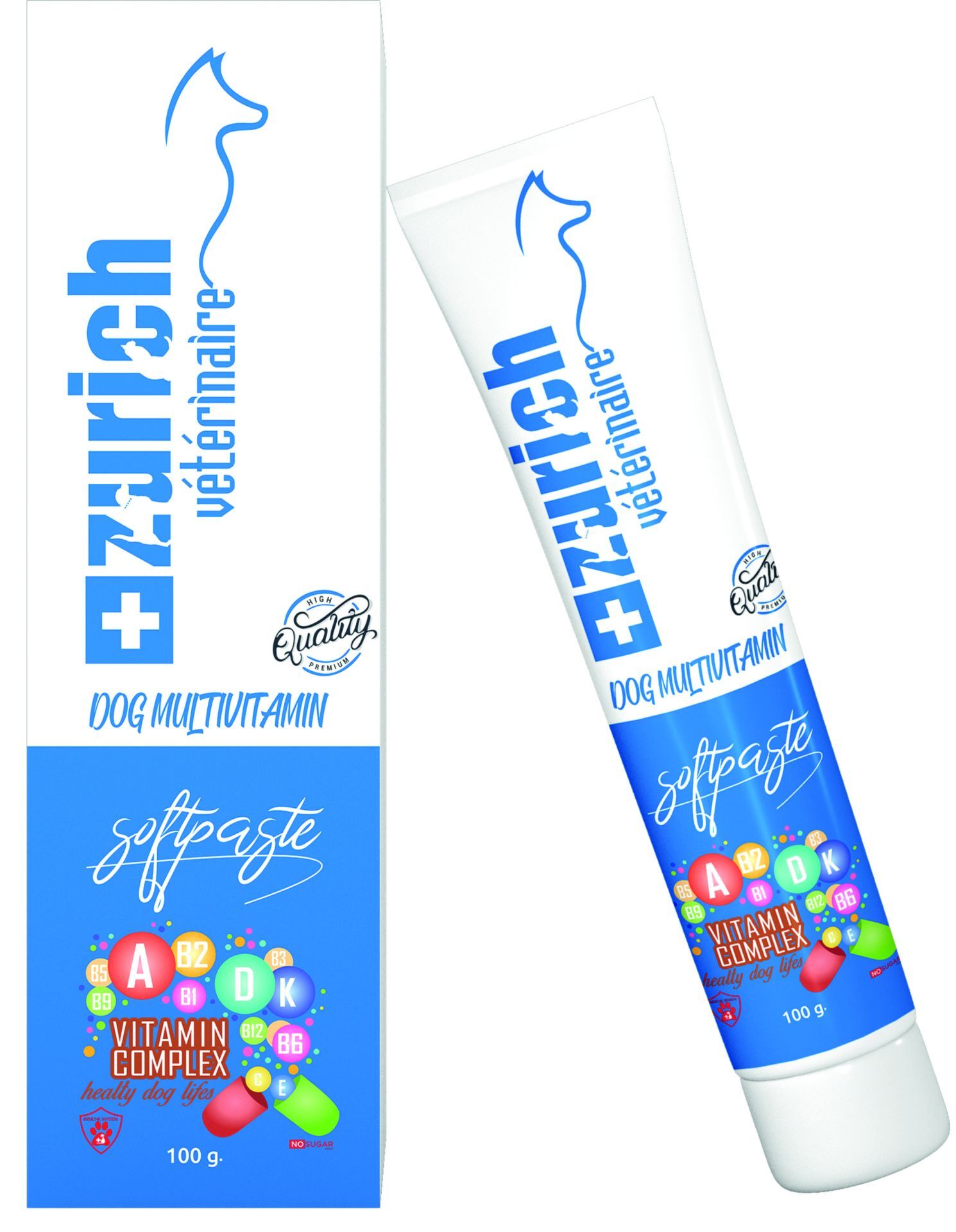 ZÜRİCH DOG MULTİVİTAMİN  SOFTE PASTE 100 GR