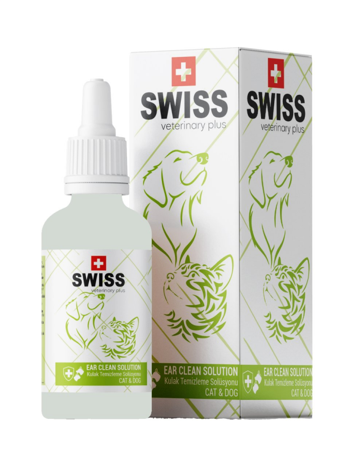 SWISS VETERINARY PLUS EAR CLEAN / KULAKTEMIZLEME SOLÜSYONU
