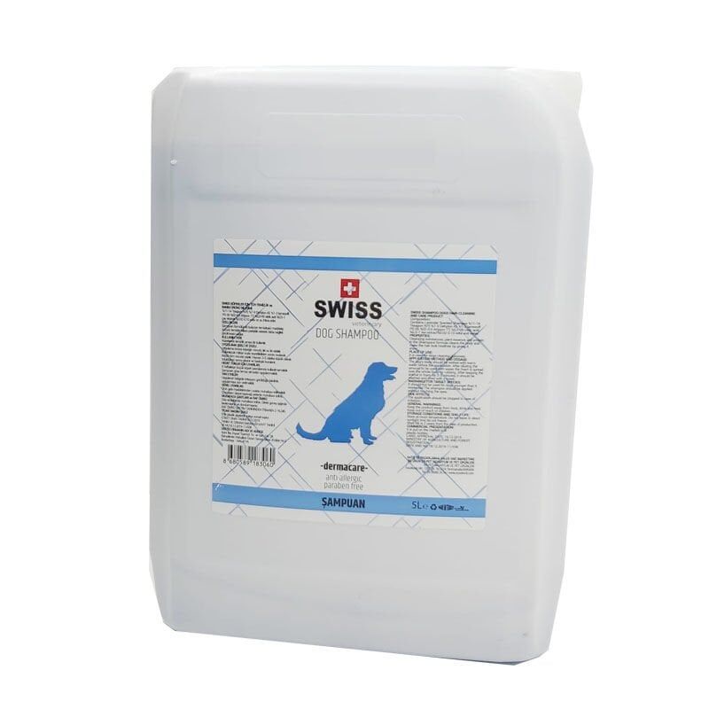 SWISS VETERINARY PLUS DOG DERMACARE SHAMPOO 5 lt