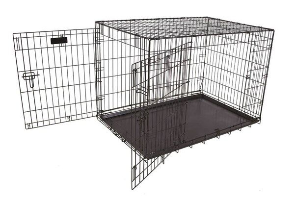 Petmate İki Kapılı Tel Kafes (107x71x76cm)