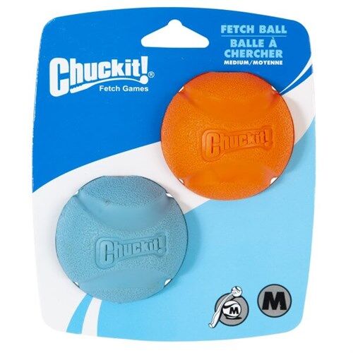 Chuckit! Fetch Ball Köpek Oyun Topu 2'li Paket (Orta Boy)