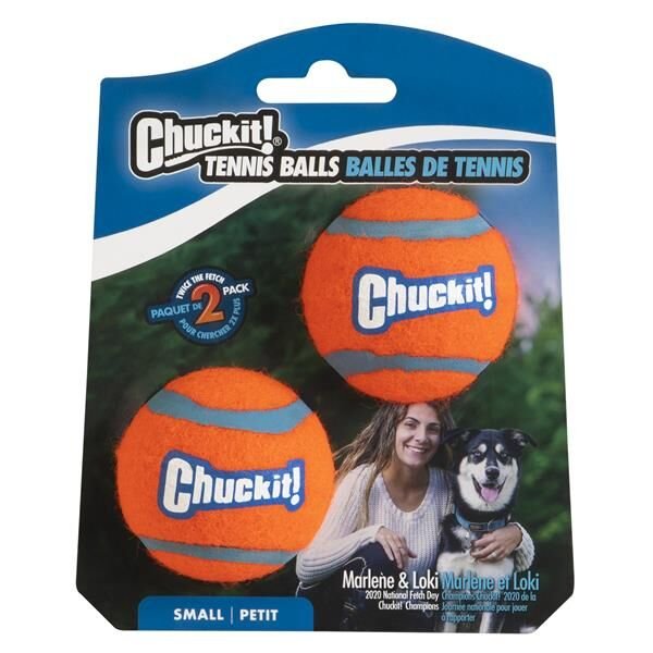 Chuckit! Tenis Köpek Oyun Topu 2'li Paket (Küçük Boy)