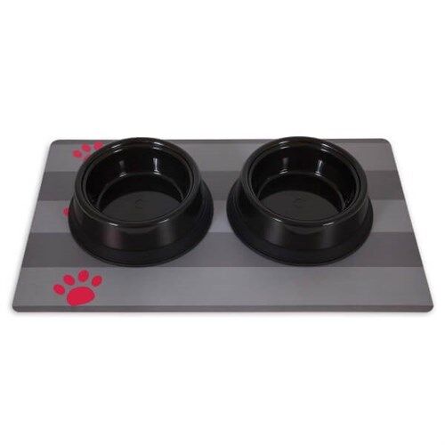 Petmate Plastik Mat (Çizgi Desenli)
