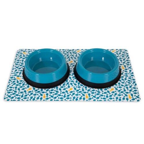 Petmate Plastik Mat (Balık Desenli)