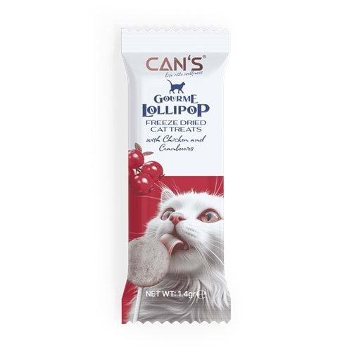 Cans Lollipop Chicken & Cat Grass 15x1.4 gr