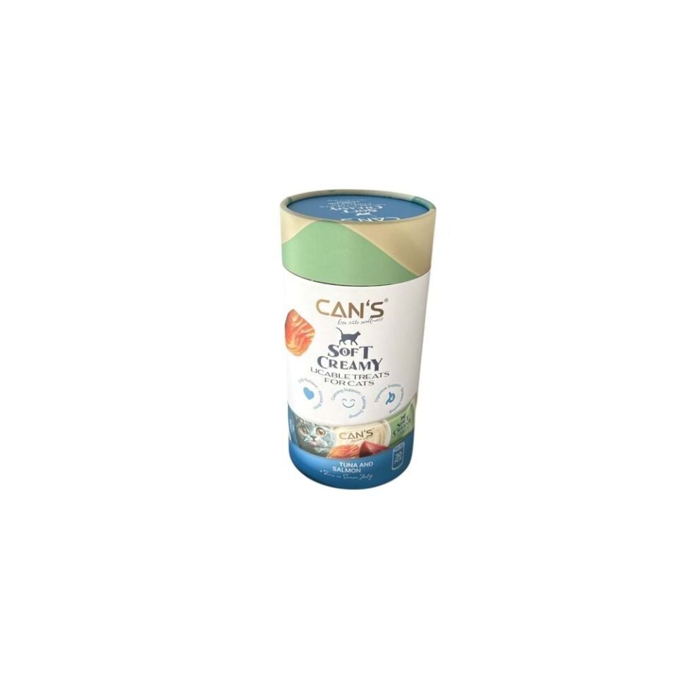 Cans Soft Creamy with tuna and salmon 30x15 gr