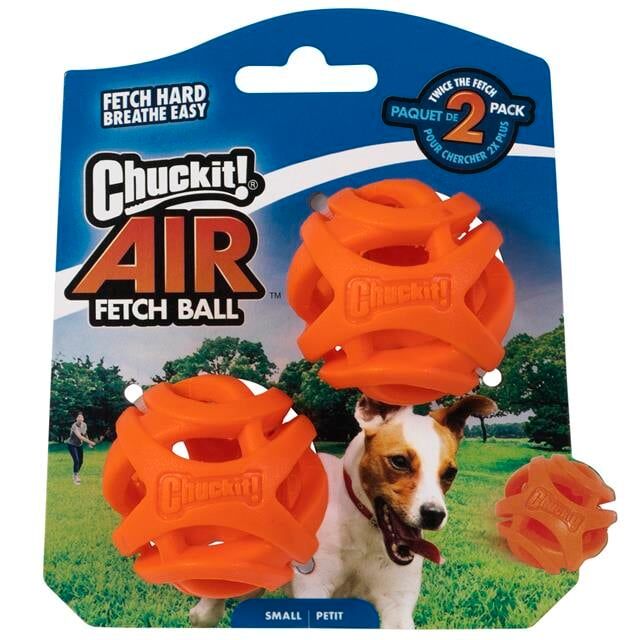 Chuckit! Air Fetch Ball Köpek Oyun Topu 2'li Paket (Küçük Boy)