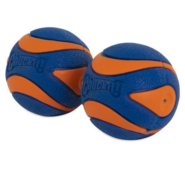 Chuckit! Ultra Squeaker Sesli Köpek Oyun Topu 2'li Paket (Orta Boy)