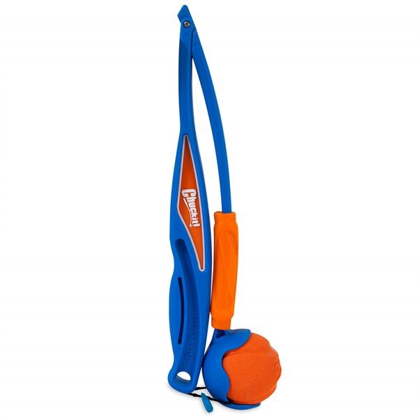 Chuckit! Fetch & Fold Katlanabilir Top Fırlatıcı (Orta Boy Fetch Ball Hediyeli)