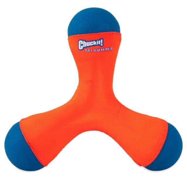 Chuckit! Tri-Bumper Suda Batmayan 3 Kollu Köpek Oyuncağı (Orta Boy)