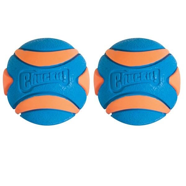 Chuckit! Ultra Squeaker Sesli Köpek Oyun Topu 2'li Paket (KüçükBoy)