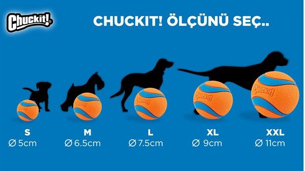 Chuckit! Fanatic Köpek Oyun Topu (Küçük Boy)