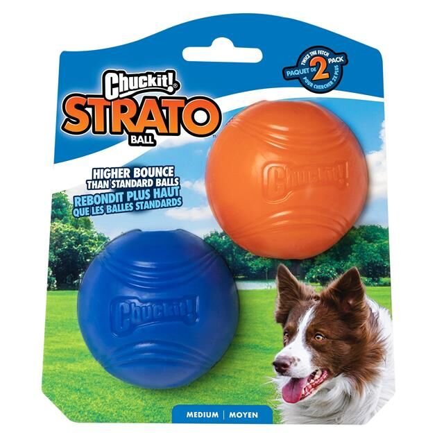 Chuckit! Strato Ball Köpek Oyun Topu 2'li Paket (Orta Boy)