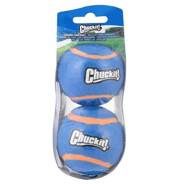 Chuckit! Sesli Tenis Köpek Oyun Topu 2'li Paket (Küçük Boy)