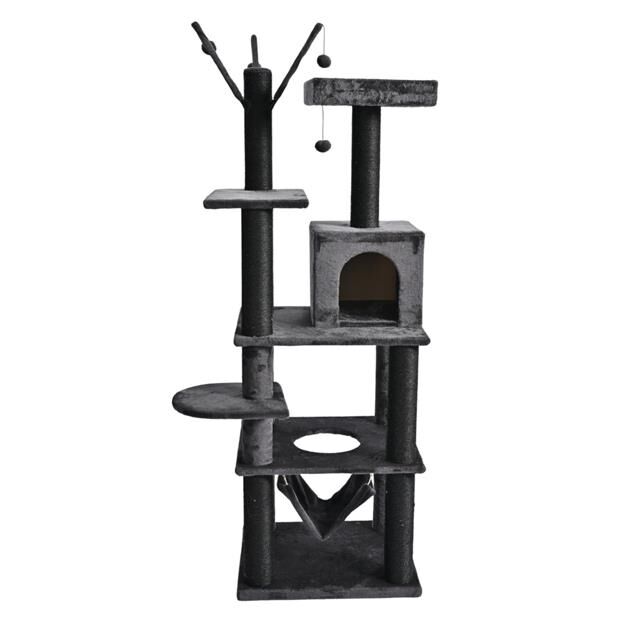 Zampa Mila Kedi Tırmalama Ağacı 59x49x187 cm