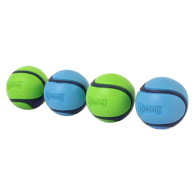 Chuckit! Sniff Fetch Kokulu Köpek Oyun Topu 4'lü Kutulu Set (Orta Boy)