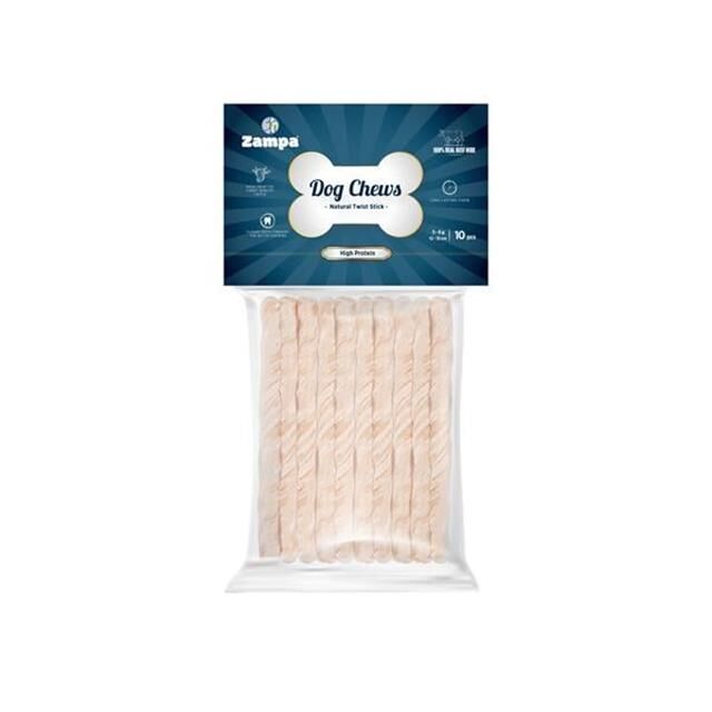 Zampa Natürel Burgu Çubuk (Sticks) Kemik Köpek Ödülü 10 lu 5g