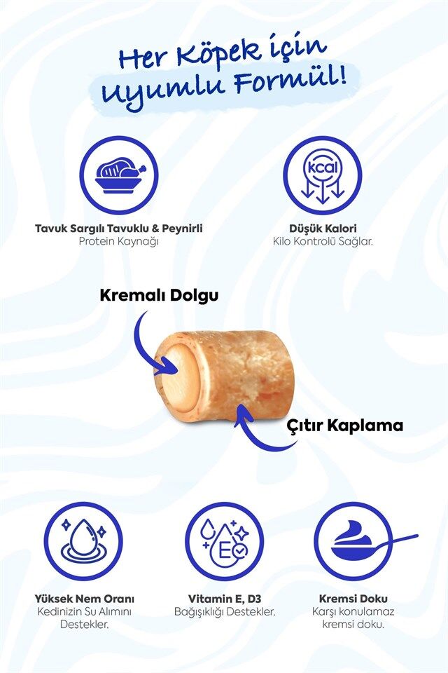 Churu Fun Bites Sticks Tavuk Sargılı Köpek Ödül Maması