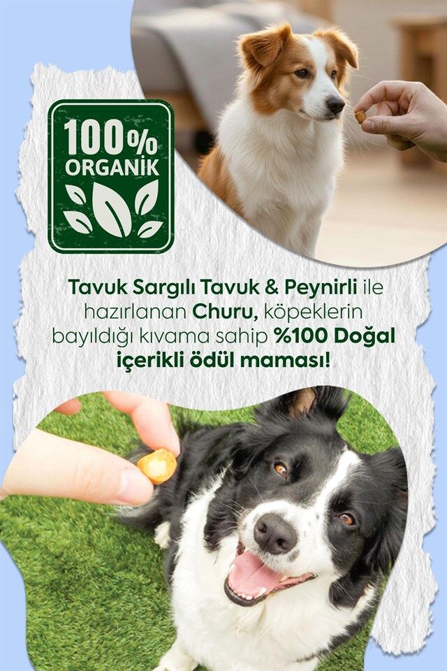 Churu Fun Bites Sticks Tavuk Sargılı ve Peynirli Köpek Ödül Maması