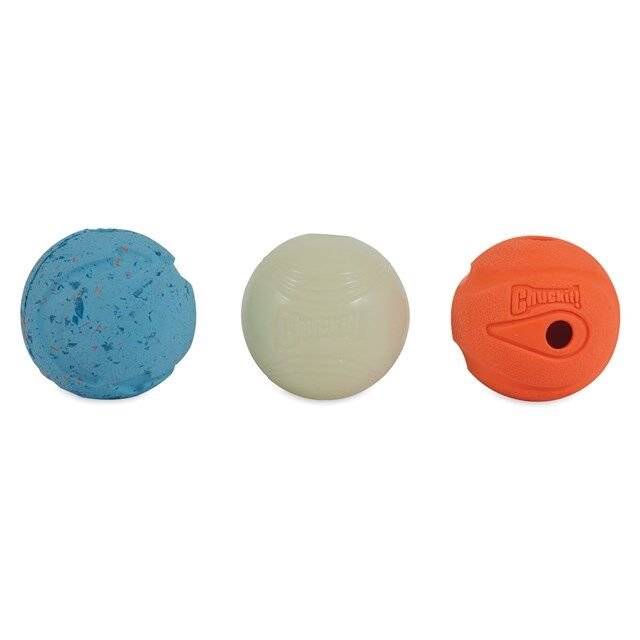 Chuckit! Fetch Medley Köpek Oyun Topu Seti 3'lü Paket (Orta Boy)