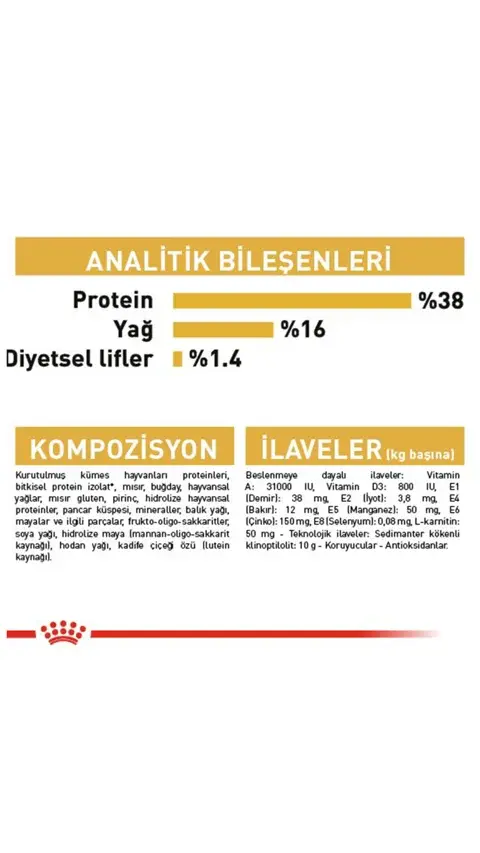 Royal Canin Siamese 38 Yetişkin Kedi Maması 2kg