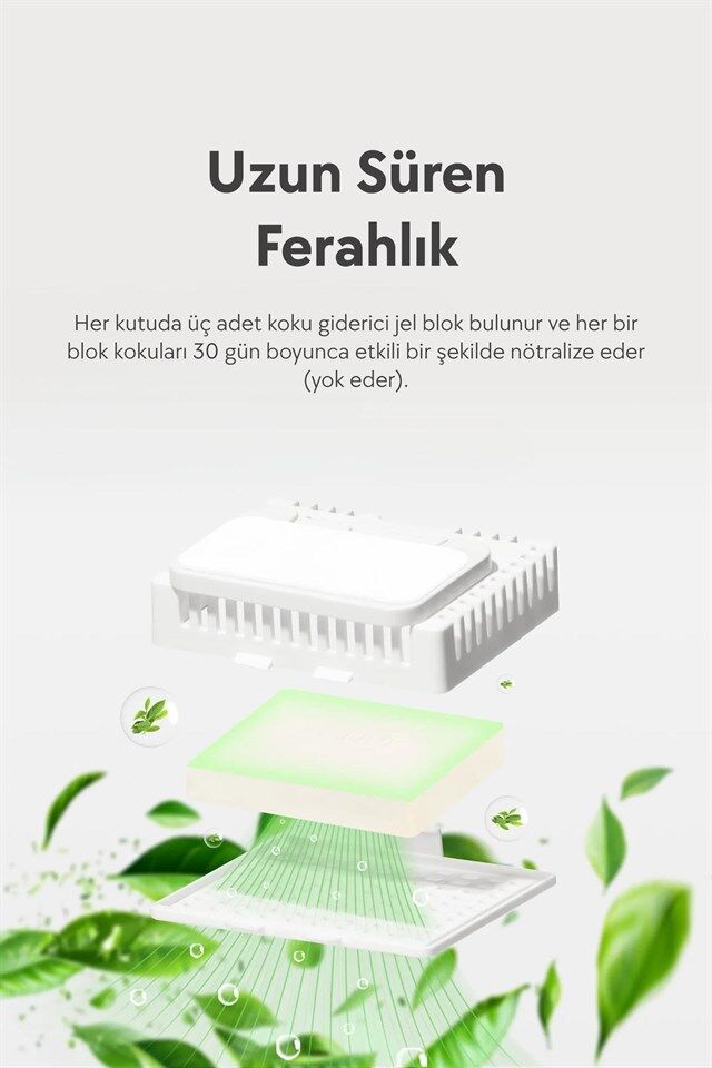 CATLINK Tüm Kedi Tuvaletleri İçin C70 Koku Giderici, 3lü Paket