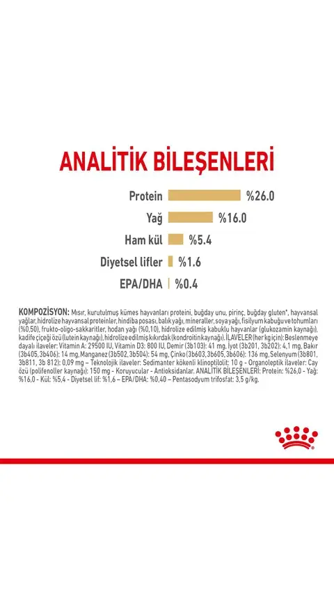 Royal Canin Pomeranian Yetişkin Köpek Maması 3kg