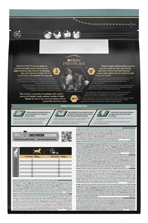 Pro Plan Medium Sensitive Digestion Kuzulu ve Pirinçli Orta Irk Yetişkin Köpek Maması 3kg