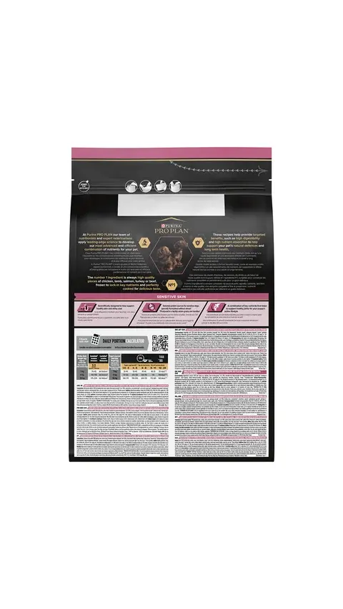 Pro Plan Puppy Small&Mini Sensitive Skin Somonlu Küçük Irk Yavru Köpek Maması 3kg