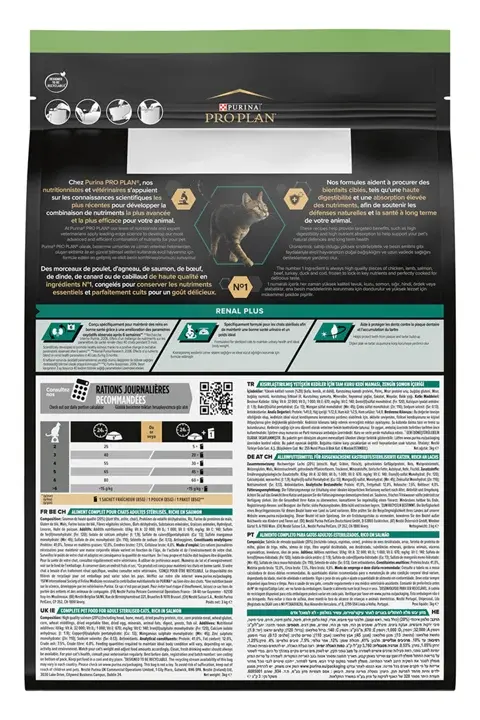 Pro Plan Sterilised Somonlu Kısır Kedi Maması 10 kg