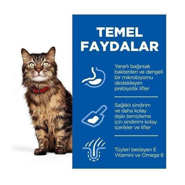 Hill's SCIENCE PLAN Sensitive Stomach & Skin Tavuklu Yetişkin Kedi Maması 1,5 kg
