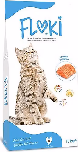 Floki Somonlu 15 kg Yetişkin Kedi Maması