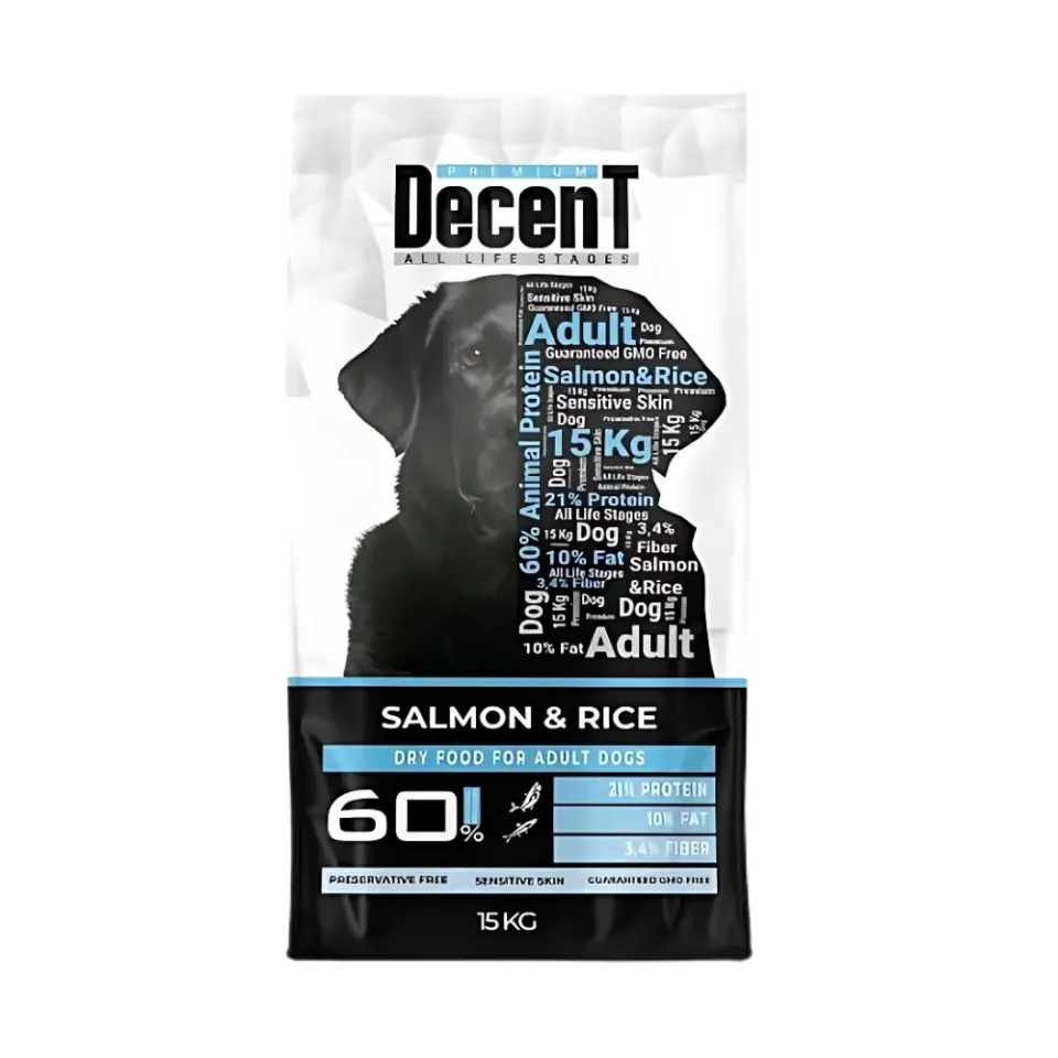 Decent Somonlu Yetişkin Köpek Maması 15 Kg