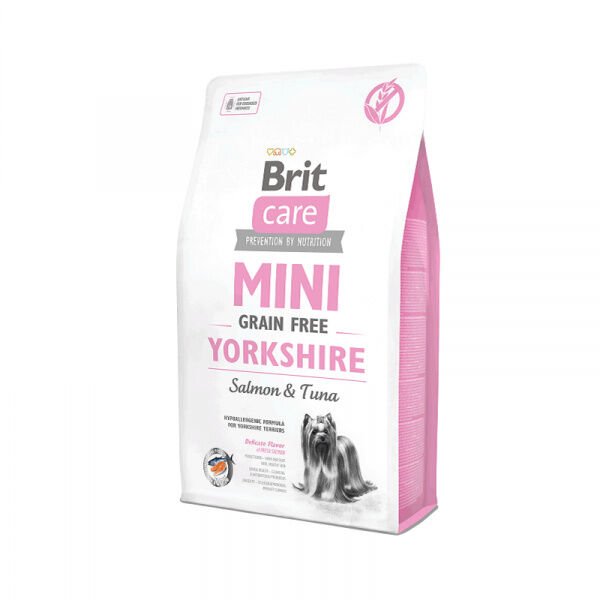 Brit Care Mini Yorkshire Somonlu Tahılsız Köpek Maması 2kg